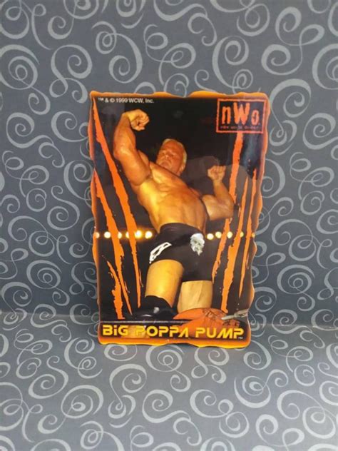 Wcw Nwo Big Poppa Pump Vending Sticker 90s Wrestler Etsy