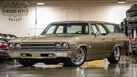 Adventures Await In This Slammed 1969 Chevy Chevelle Nomad Wagon