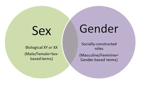 Sex And Gender Two Distinct Concepts That Need To Be Understood