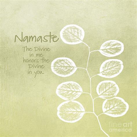 Namaste Mixed Media Namaste Fine Art Print Namaste Namaste Art Print
