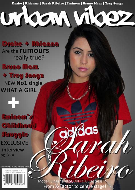 Sarah Ribeiro Media Studies Music Magazine Front Cover