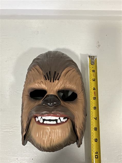 2015 Chewbacca Star Wars Mask With Electronic Sound Wookiee Talk Force