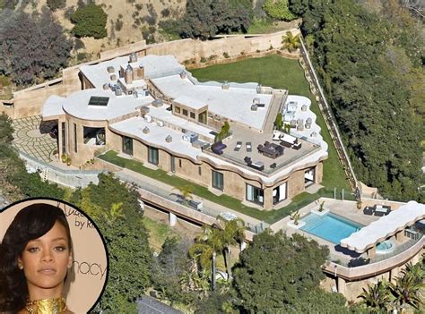 The Home Of Rihanna Mansions Mega Mansions Celebrity Mansions