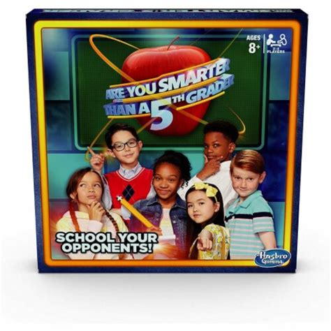 Hasbro Gaming Are You Smarter Than A 5th Grader Board Game 1 Fred Meyer