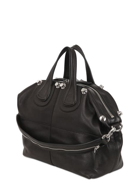 Lyst Givenchy Medium Nightingale Studded Leather Bag In Black