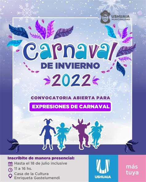 Lanzan Convocatoria Para Participar Del Carnaval De Invierno