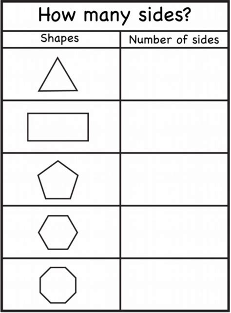5 Best Images Of Printable Shapes Chart Preschool Shapes Chart Basic