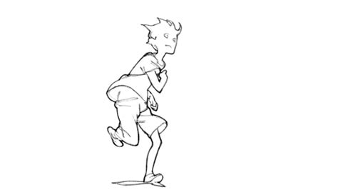 Yoh Yoshinari Animated Running Walk Cycle Web 7397 Sakugabooru