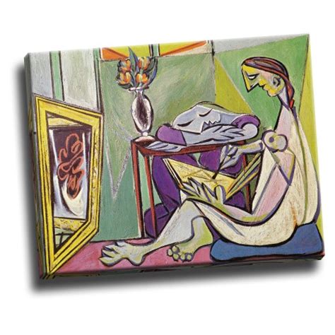 Picasso The Muse 1935 28x22 Giclee Canvas Wall Art Print Painting Picture