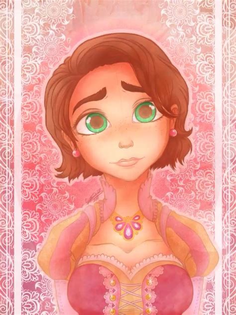 Short Haired Rapunzel From Tangled The Series