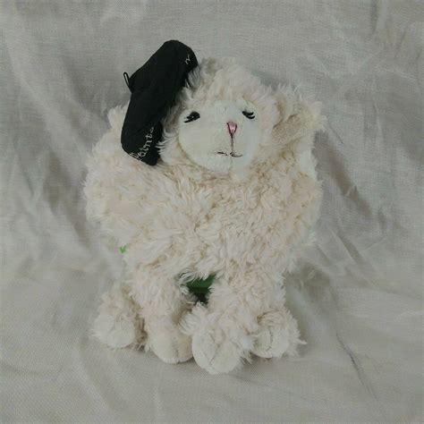 Toys Babystyle Lulu The Lamb Stuffed Plush Soft Book With Musical Pull