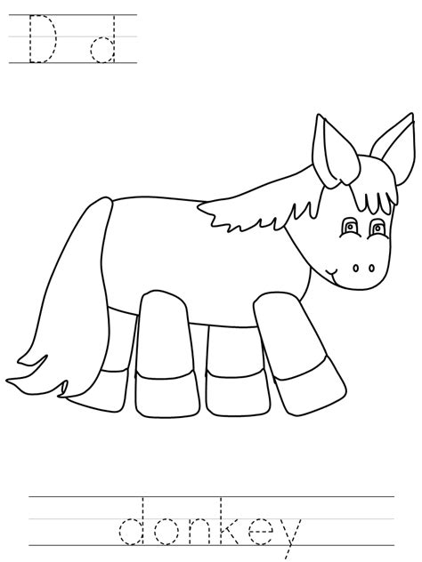 Jesus riding on a donkey. Jesus Riding On A Donkey Coloring Page