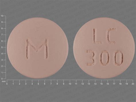 Exposure controls / personal protection. M LC 300 Pill Images (Peach / Round)