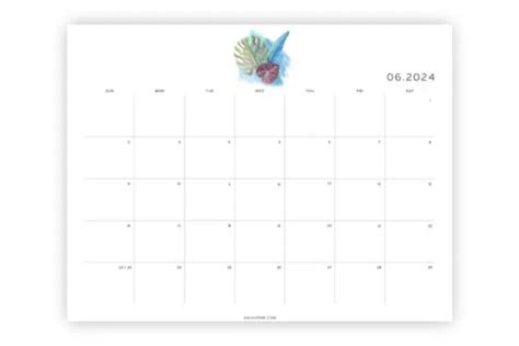 Cute June 2024 Calendar Printables Anjahome