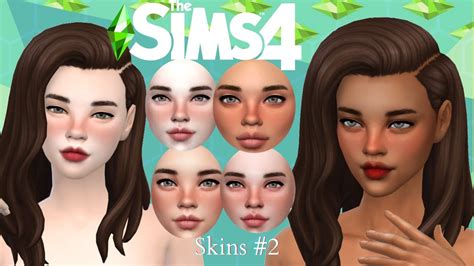 Pack Skins 2 Conteúdo Personalizado The Sims 4 Youtube