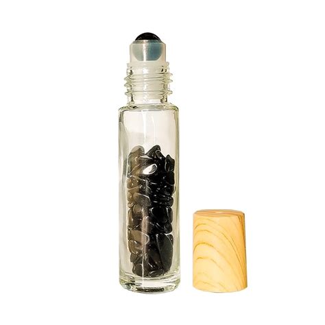 Black Obsidian Roller Bottle Face Massager New 100 Genuine Le Marbelle Jade Rollers