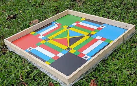 Jamaican Ludo Original Edition 24in X 24in Board Game
