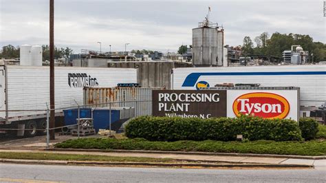1 In 4 Tyson Employees In A North Carolina Plant Tested Positive For