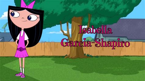 Isabella Garcia Shapiro Phineas And Ferb Evolution In Movies And Tv