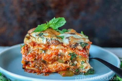 Vegetarian Lasagne Recipe With Cottage Cheese And Spinach