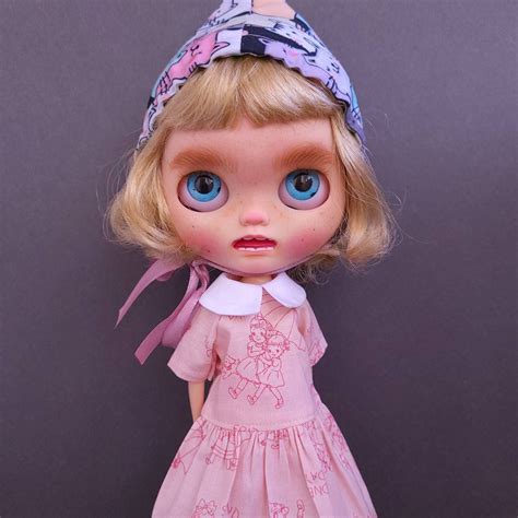 Blythe Custom Doll Ooak By Dudutoyfactory Etsy In 2022 Blythe Dolls