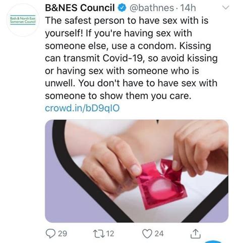 Banes Council Tells People The Safest Person To Have Sex With Is
