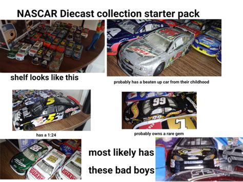 Nascar Diecast Collection Starter Pack Rstarterpacks Starter