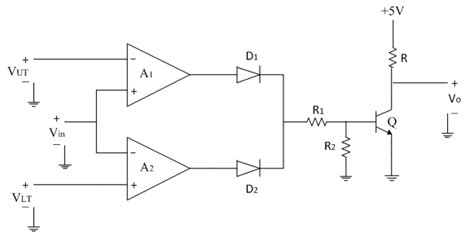 Zero crossing detector using 741 ic in this article, we discuss zero crossing detector in detail with two different circuits. Window Comparator | Analog-integrated-circuits ...