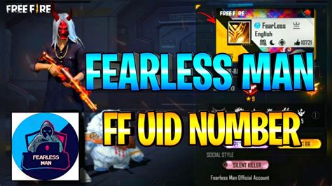 Fearless Man Ff Uid Number Fearless Man Ff Id Fearless Man Ff Ki