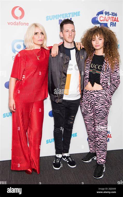 Paloma Faith Sigala And Ella Eyre On The Red Carpet Of The Media Run