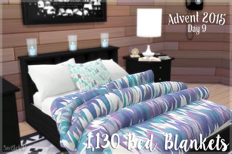 Picture Sims 4 Bedroom Sims 4 Beds Bed Blanket