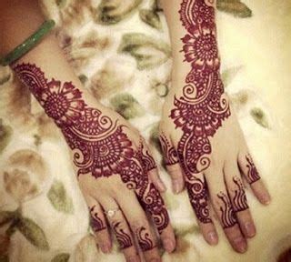 Jarang sekali menimbulkan masalah bagi kulit. Henna Tangan Pernikahan Untuk Anda (Dengan gambar) | Tato ...