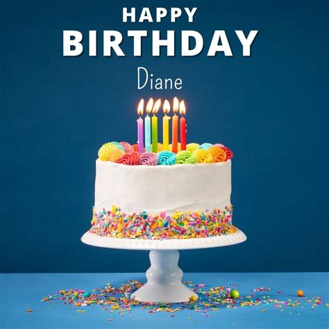 100 Hd Happy Birthday Diane Cake Images And Shayari
