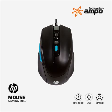 Mouse M150 Hp Gaming Ampo Tecnologies