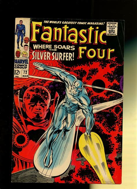 Fantastic Four 72 Vg 40 1 Book Where Soars The