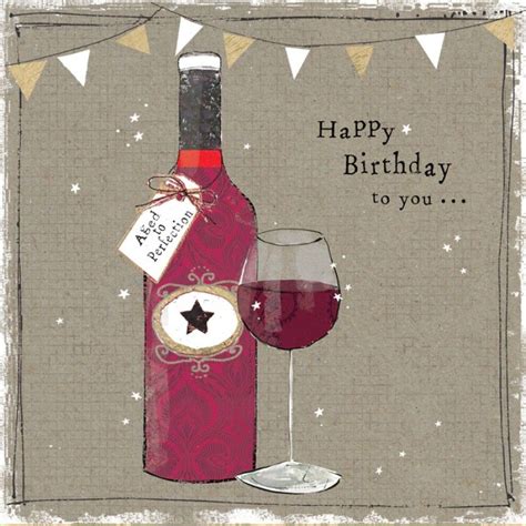 33 Happy Birthday With Wine Bottle Pics Aesthetic