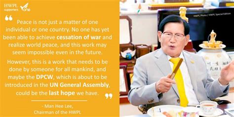 Hwpl Why Does Mrman Hee Lee Want To Host Hwpl 2019 World Peace
