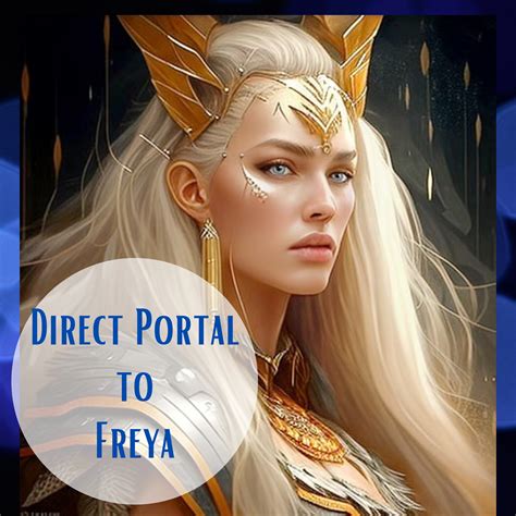 Custom Direct Portal To Goddess Freya Blend Of Love Beauty Etsy