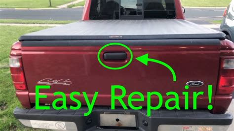 Ford Ranger Tailgate Handle Replacement 1999 2012 Youtube