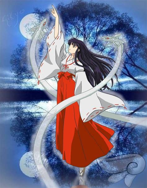 Kikyo From Inuyasha By Dollmarionette On Deviantart Inuyasha And