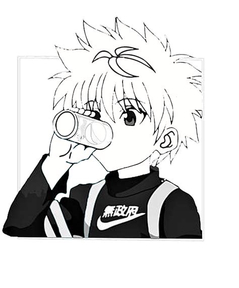 Killua Drinking Soda Ubicaciondepersonascdmxgobmx