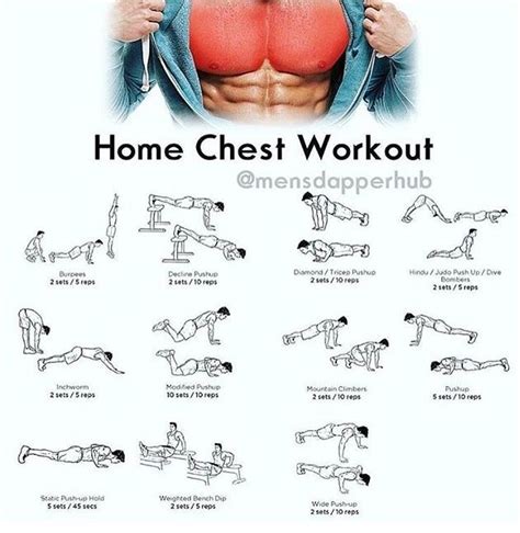 Home Chest Workout Chest Workout At Home Chest Day Workout Chest And Arm Workout