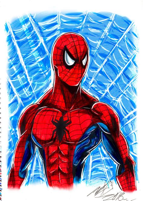 Spider Man By Penzoom On Deviantart