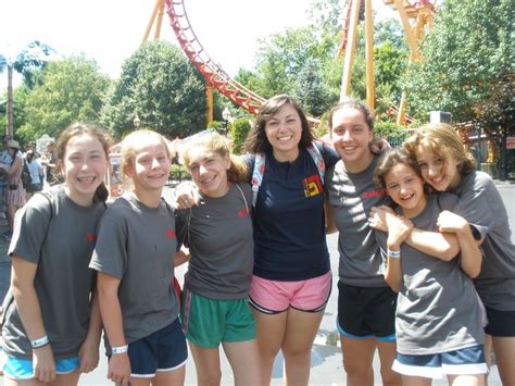 Shoafim Has A Blast At Six Flags Camp Ramah