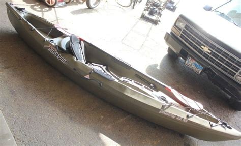 Photo 4 For Sun Dolphin Journey 12 Ss Kayak In Olive With Oar