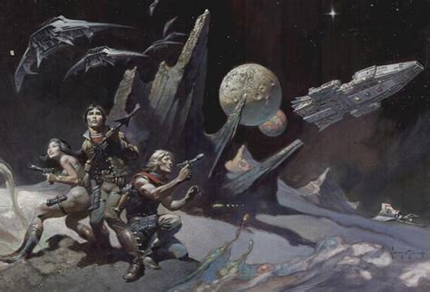 Frank Frazetta Battlestar Galactica 2 Sci Fi O Rama