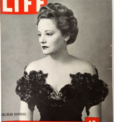 Tallulah Bankhead Life Magazine Cover Only Vintage 1939 Magazine Print 12 59 Picclick