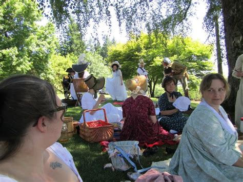 The Oregon Regency Society ~ Northwest Chapter Concurrent Picnics And