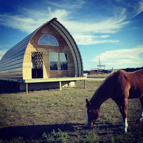 Arched cabins are little homes which can cut a big amount from your budget. Arched Cabins - Floor Plans & Prices (Metal Prefab Cabins)