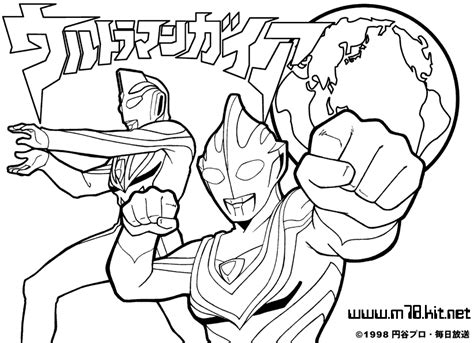 Jual ultra hero series 65 ultraman taiga bandai jakarta utara. 10 Mewarnai Gambar Ultraman